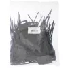 Kabelmarkierungsbinder InLine 200 mm x 5 mm, Nylon, Eurohole, schwarz, 100 Stk.