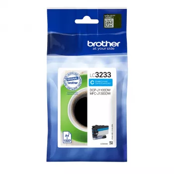 Cartridge Brother LC-3233C Cyan Tinte 1500 Seiten DCP-J1100DW/MFC-J1300DW