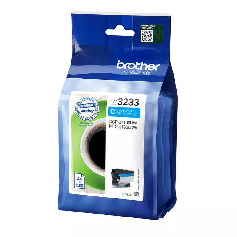 Cartridge Brother LC-3233C Cyan Tinte 1500 Seiten DCP-J1100DW/MFC-J1300DW