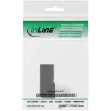InLine DisplayPort Adapter, DisplayPort Stecker / Buchse, nach oben abgewinkelt