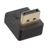 InLine DisplayPort-Adapter, DisplayPort Stecker / Buchse nach unten abgewinkelt
