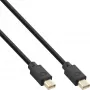 InLine Mini DisplayPort 1.4 Kabel M/M, schwarz/gold, 2 m