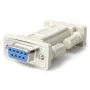 StarTech.com DB9 RS232 Serielle Nullmodem-Adapter - F/F, DB-9, DB-9, Weiß
