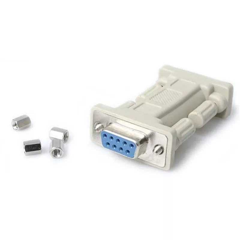 StarTech.com DB9 RS232 Serielle Nullmodem-Adapter - F/F, DB-9, DB-9, Weiß