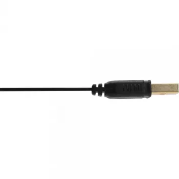 InLine USB 2.0 flach Kabel Typ A Stecker / Buchse vergoldet schwarz 3m