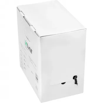 InLine Outdoor-Installationskabel S/FTP PiMF Cat.7a AWG 23 Kupfer 1200 MHz PE, 300m