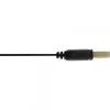 InLine USB 2.0 Flachkabel USB Typ A Stecker / Mini-B Stecker 5polig schwarz/gold 5m