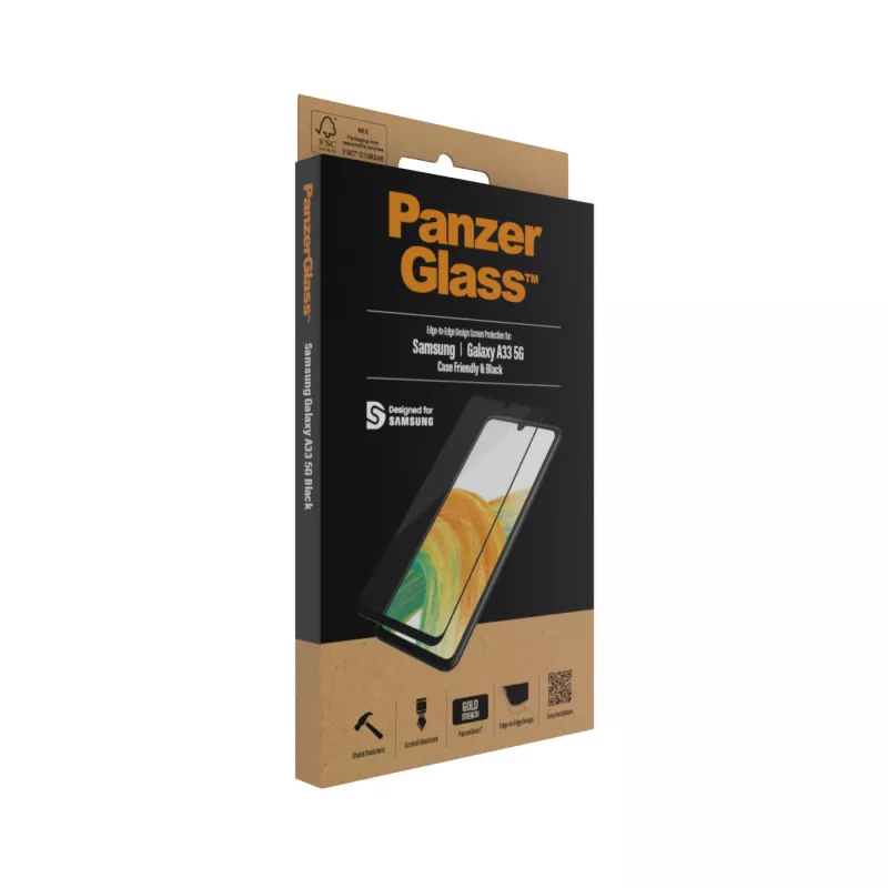 Bildschirmschutzglas PanzerGlass Samsung Galaxy A33 5G kratz- und stoßfest