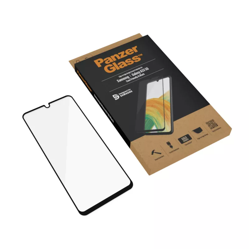 Bildschirmschutzglas PanzerGlass Samsung Galaxy A33 5G kratz- und stoßfest