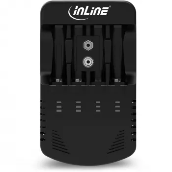 InLine Ladegerät NiMH/NiCd, AA AAA und 9V
