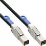 InLine externes Mini SAS HD Kabel SFF-8644 auf SFF-8644 12Gb/s 2m