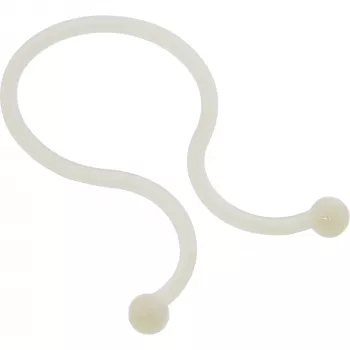 Kabelbinder (Twist Ties) InLine 3,5–5 mm, naturfarben, 100 Stück