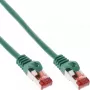 InLine Patchkabel S/FTP PiMF Cat.6 250MHz Kupfer halogenfrei grün 0,3m