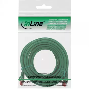 InLine Patchkabel S/FTP PiMF Cat.6 250MHz Kupfer halogenfrei grün 7,5m