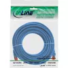 InLine Patchkabel S/FTP PiMF Cat.6 250MHz Kupfer halogenfrei blau 5m