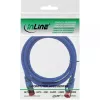 InLine Patchkabel S/FTP PiMF Cat.6 250MHz Kupfer halogenfrei blau 2m