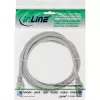 InLine Patch Kabel, Cat.6A, S/FTP, TPE flexible, Grau, 3m