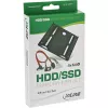 InLine HDD/SSD-Montagerahmen-SET mit SATA- und Stromkabel, abgewinkelt, inkl. Schrauben