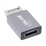 InLine USB 3.2 Adapter, interner USB-E Frontpanel-Stecker auf USB-C-Buchse