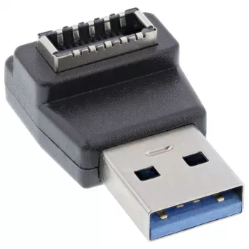 InLine USB 3.2 Adapter, USB-A Stecker auf interne USB-E Frontpanel-Buchse