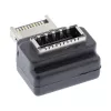 InLine USB 3.2 Adapter intern, Frontpanel USB-E Stecker auf USB-E Buchse 90°