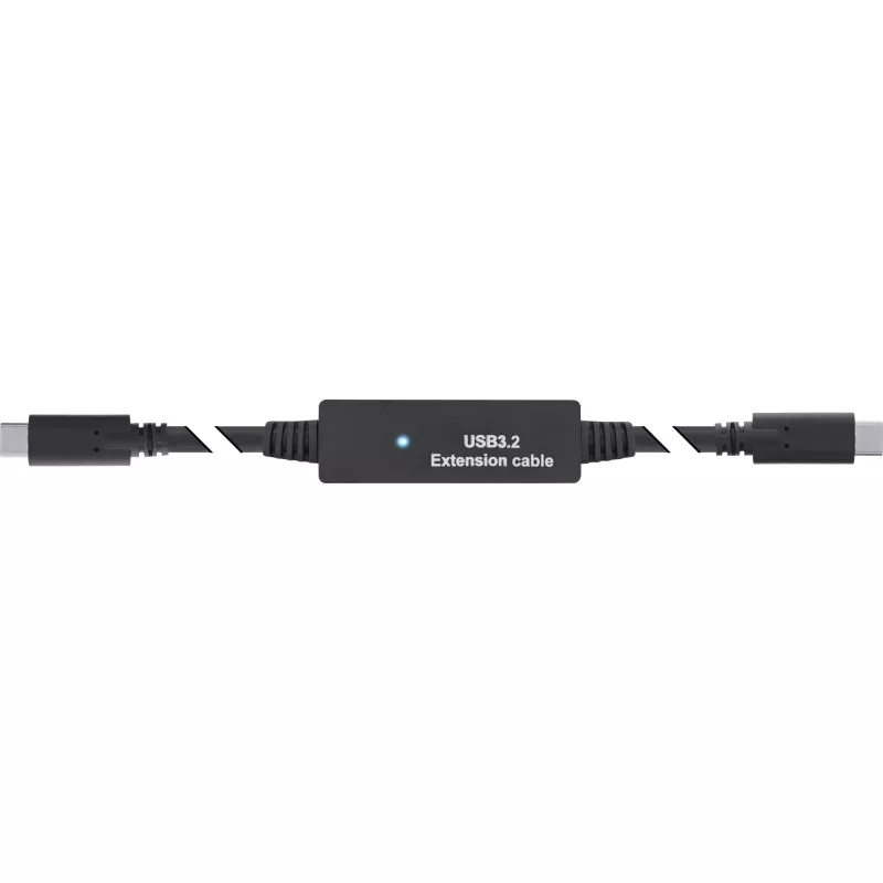 InLine USB 3.2 Gen.1 aktives Kabel, USB-C Stecker auf USB-C Stecker, 5m