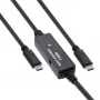InLine USB 3.2 Gen.1 Aktivkabel, USB-C Stecker auf USB-C Stecker, 10m