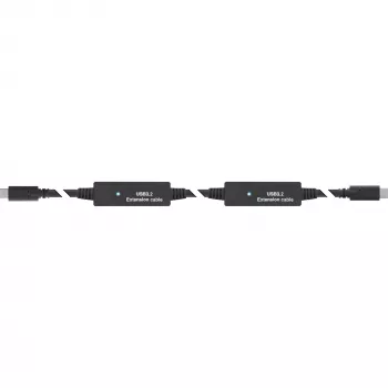 InLine USB 3.2 Gen.1 Aktivkabel, USB-C Stecker auf USB-C Stecker, 10m