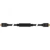 InLine , aktives High Speed HDMI-Kabel mit Ethernet, M/M, schwarz, vergoldete Kontakte, 30 m