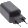 InLine USB-Netzteil, Ladegerät, USB-A + USB Typ-C, 33W, PD + QC