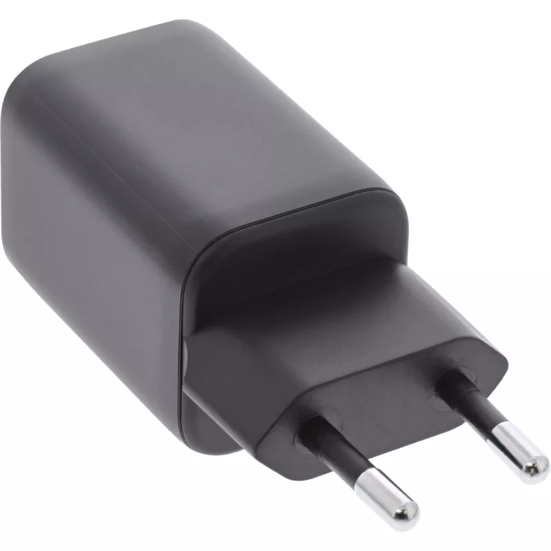 InLine USB-Netzteil, Ladegerät, USB-A + USB Typ-C, 33W, PD + QC