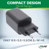 InLine USB-Netzteil, Ladegerät, USB-A + USB Typ-C, 33W, PD + QC