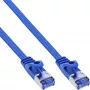 InLine Flach-Patchkabel, U/FTP, Cat.6A, blau, 2m