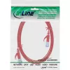 InLine Flach-Patchkabel, U/FTP, Cat.6A, rot, 2m