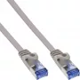 InLine Flach-Patchkabel, U/FTP, Cat.6A, grau, 7m