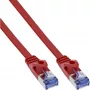 InLine Flach-Patchkabel, U/FTP, Cat.6A, rot, 10m