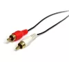 StarTech.com 0,92 m Stereo-Audiokabel – 3,5-mm-Klinkenstecker auf 2x RCA-Stecker