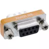 InLine Null-Modem-Adapter DB9 Pin Stecker / Buchse