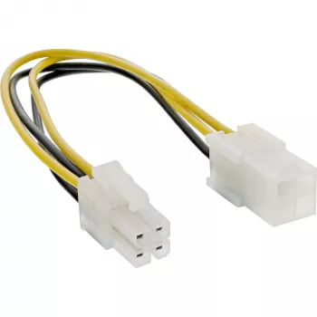 InLine Stromverlängerung intern Mainboard P4 4pol Stecker / Buchse 0,20m