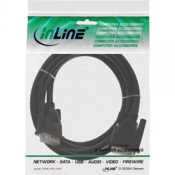 InLine DVI-D-Kabel 24+1 Stecker/Stecker Dual Link 5m
