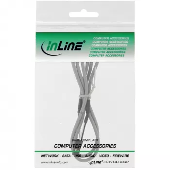 InLine Audiokabel intern, digital 2-polig, 0,66 m