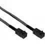 InLine Mini SAS HD Kabel SFF-8643 auf SFF-8643 mit Sideband 1m