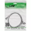 InLine Mini SAS HD Kabel SFF-8643 auf 4x SATA + Sideband 0,5m