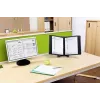 Durable Sherpa Style Table 10 Dokumenten-Display-Karussell Schreibtischständer für 10 A4-Display-Panels