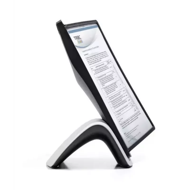 Durable Sherpa Style Table 10 Dokumenten-Display-Karussell Schreibtischständer für 10 A4-Display-Panels