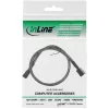 InLine Mini SAS HD Kabel SFF-8643 auf SFF-8643 mit Sideband 0,5 m