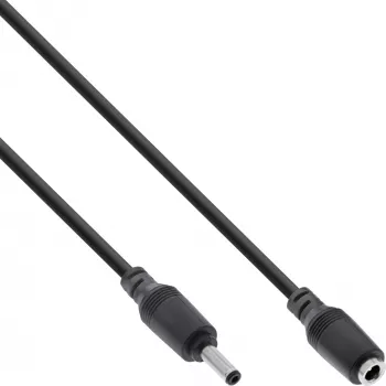 InLine DC-Stecker Verlängerungskabel für SmartHome Außenkamera, 3m