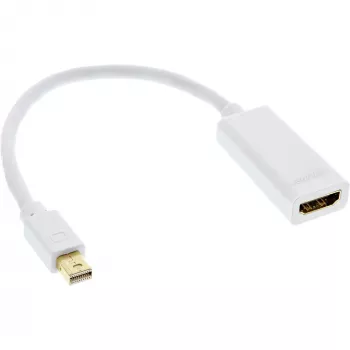 InLine Mini DisplayPort HDMI Adaptor mit Audio 4K/30Hz 17193E