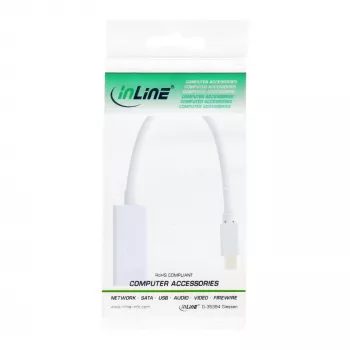 InLine Mini DisplayPort HDMI Adaptor mit Audio 4K/30Hz 17193E