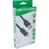 InLine USB 2.0 Kabel, USB-C Stecker / USB-A Stecker, schwarz, 3m